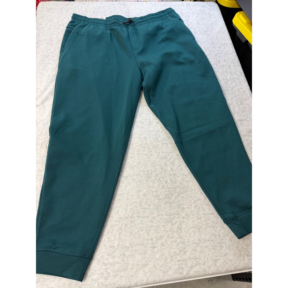 Member's Mark Mens Premium Knit Jogger Pants Teal Green XXL New With Tags